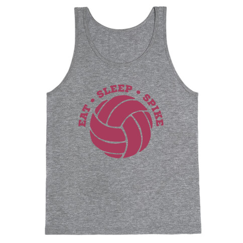 Eat Sleep Spike (Volleyball) Tank Top
