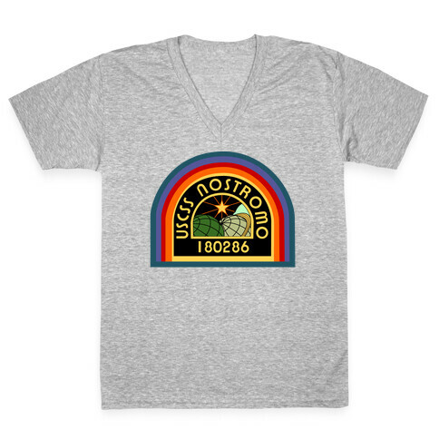 Nostromo Crew Member V-Neck Tee Shirt