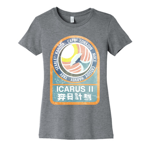 Icarus II Misson Patch Womens T-Shirt