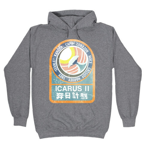 Icarus II Misson Patch Hooded Sweatshirt