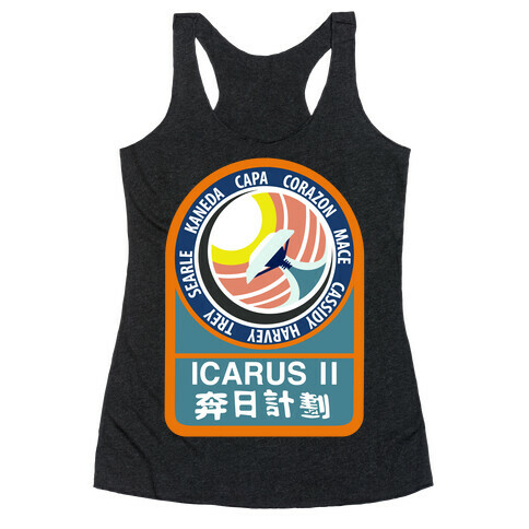 Icarus 2 Misson Patch Racerback Tank Top