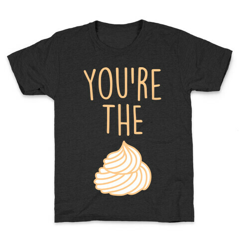 Whipped Cream (Whipped Cream & Pumpkin Pie Couples Shirt) Kids T-Shirt