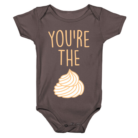 Whipped Cream (Whipped Cream & Pumpkin Pie Couples Shirt) Baby One-Piece