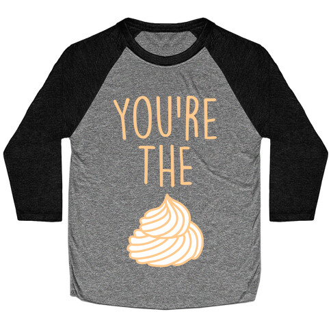 Whipped Cream (Whipped Cream & Pumpkin Pie Couples Shirt) Baseball Tee