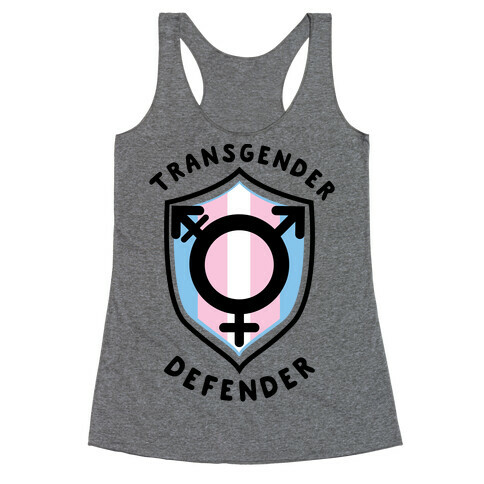 Transgender Defender Racerback Tank Top