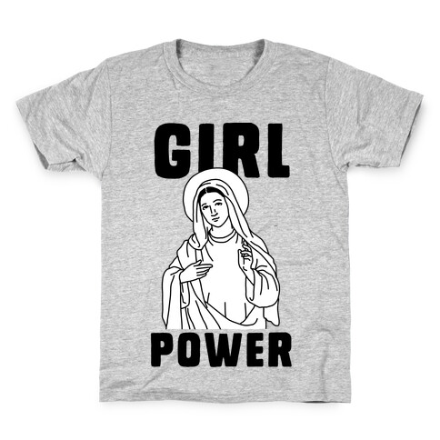 Girl Power Mary Kids T-Shirt