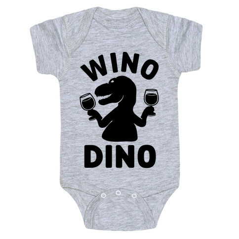 Wino Dino Baby One-Piece