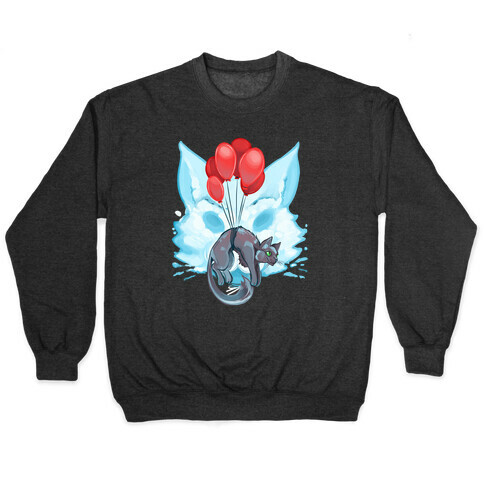 Red Balloon Cat Explorer Pullover