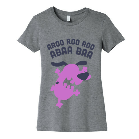 The Cowardly Dog Womens T-Shirt
