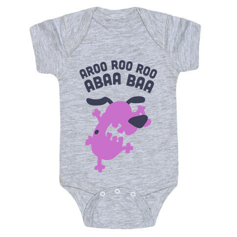 The Cowardly Dog Baby One-Piece