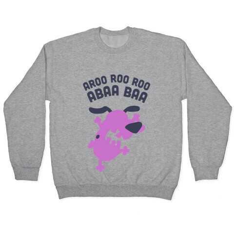The Cowardly Dog Pullover