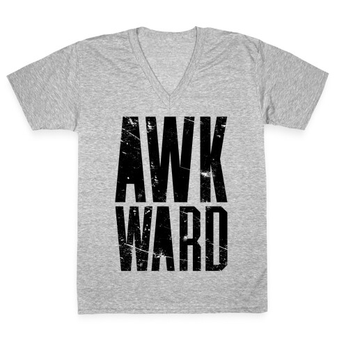 Awkward V-Neck Tee Shirt