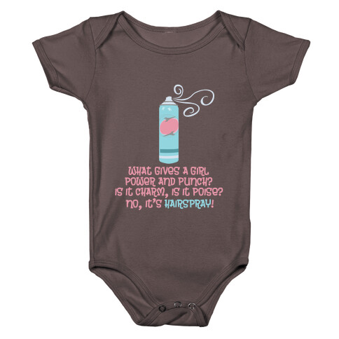 It's Hairspray Tank Baby One-Piece