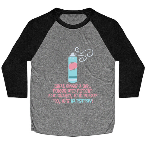 It's Hairspray Tank Baseball Tee