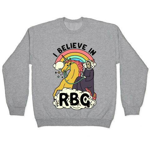 Ruth Bader Ginsburg on a Unicorn Pullover