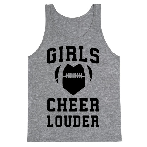 Girls Cheer Louder Tank Top