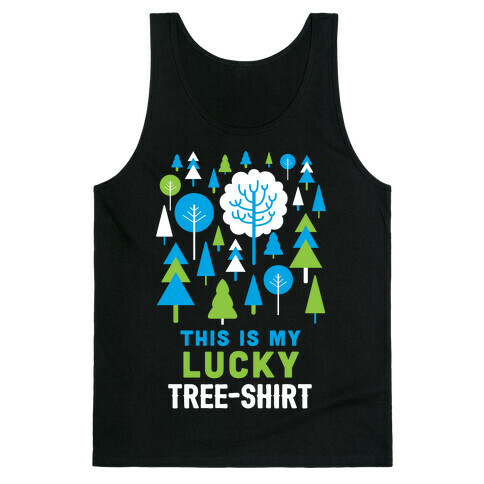 This Is My Lucky Tree-Shirt Tank Top