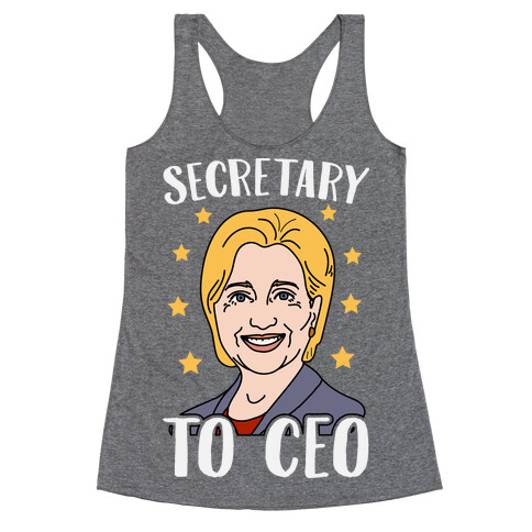 Secretary to CEO Racerback Tank Top