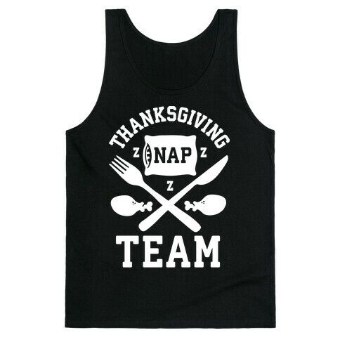 Thanksgiving Nap Team Tank Top