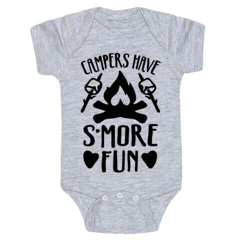 Campers Have S'more Fun Baby One-Piece