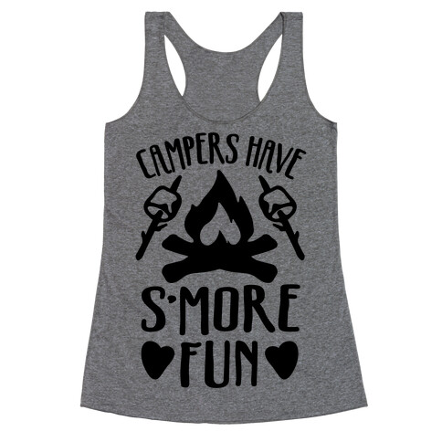 Campers Have S'more Fun Racerback Tank Top