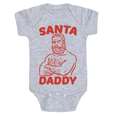 Santa Daddy Baby One-Piece