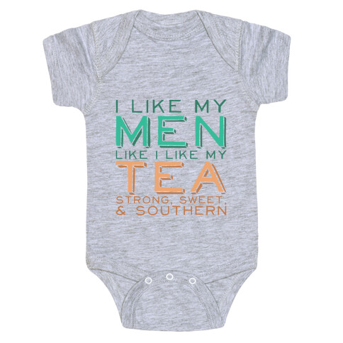 Southern Men Tank Baby One-Piece