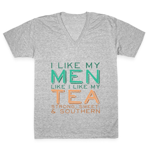Southern Men Tank V-Neck Tee Shirt