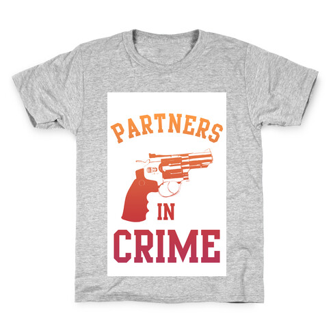 Partners in Crime (Red) Kids T-Shirt