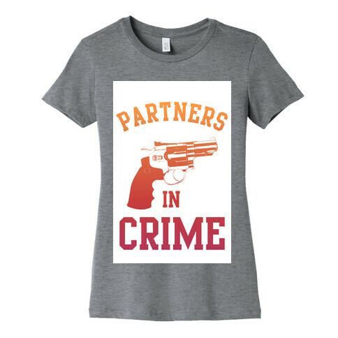 Partners in Crime (Red) Womens T-Shirt