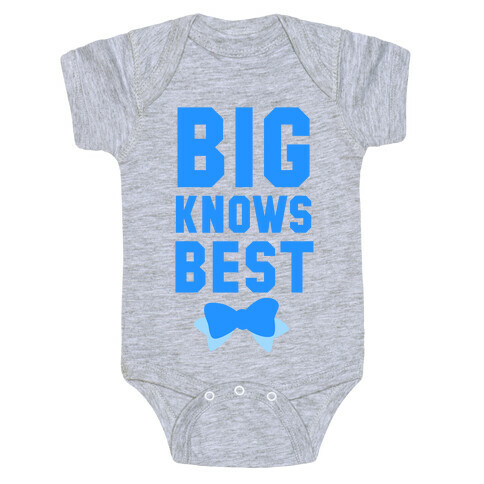 Big Knows Best Baby One-Piece