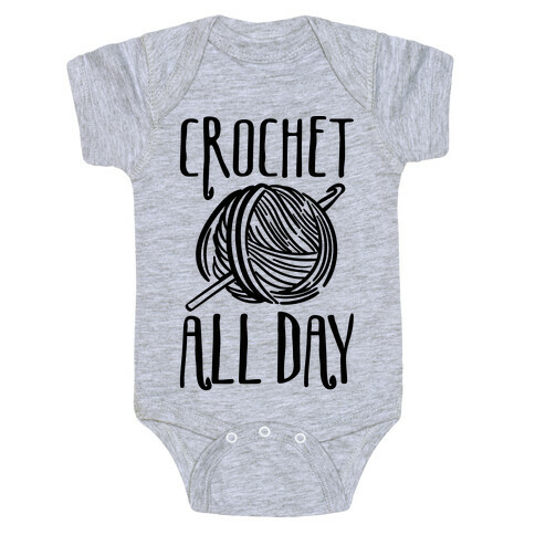 Crochet All Day Baby One-Piece