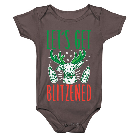 Let's Get Blitzened Baby One-Piece