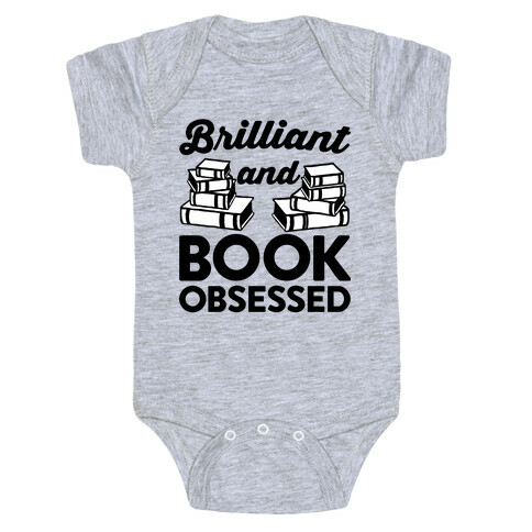 Brilliant And Book Obsessed Baby One-Piece