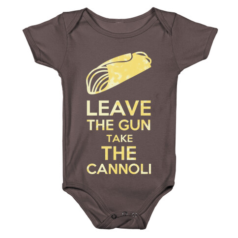 Leave the Gun Baby One-Piece
