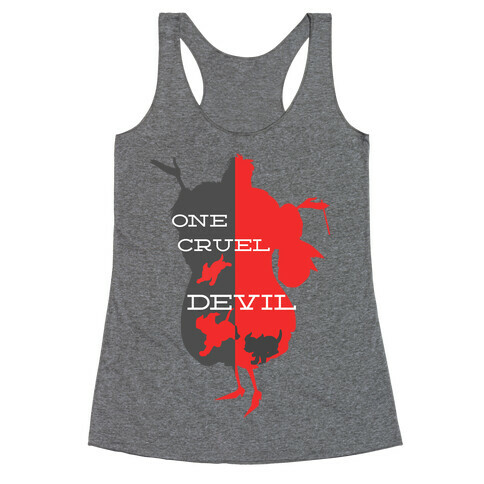 One Cruel Devil Racerback Tank Top