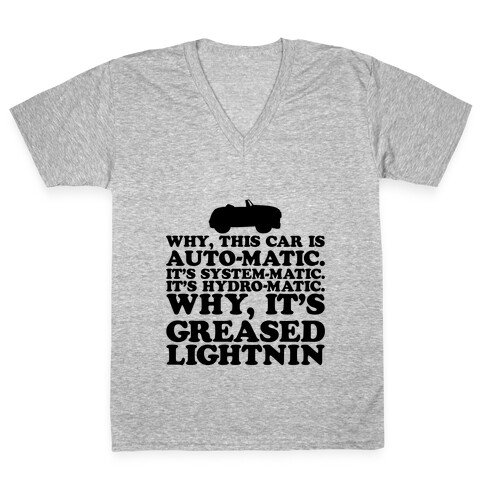 Lightnin' V-Neck Tee Shirt
