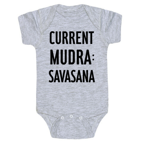 Current Mudra: Savasana Baby One-Piece