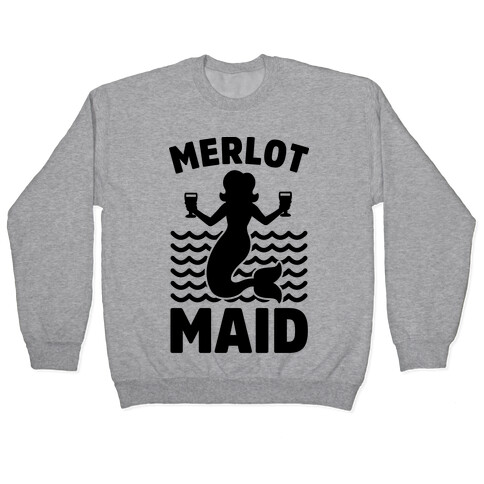 Merlot Maid Pullover