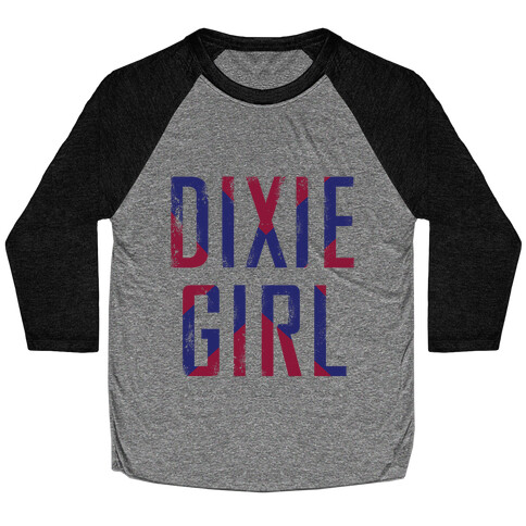 Dixie Girl Baseball Tee