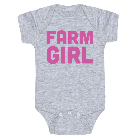 Farm Girl (Tank) Baby One-Piece