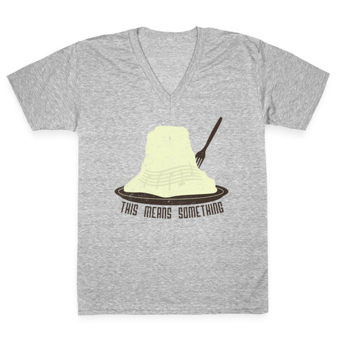 Close Encounters of the Potato Kind V-Neck Tee Shirt