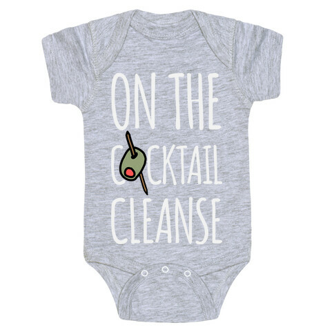 On The Cocktail Cleanse Baby One-Piece