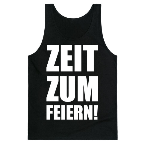 Zeit Zum Feiern Tank Top