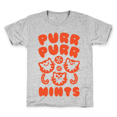 Purr Purr Mints Kids T-Shirt