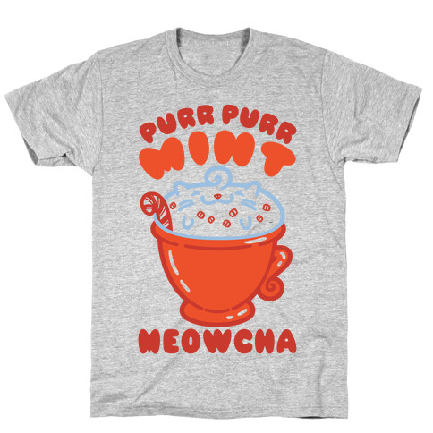 Purr Purr Mint Meowcha T-Shirt