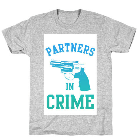 Partners in Crime (Blue) T-Shirt