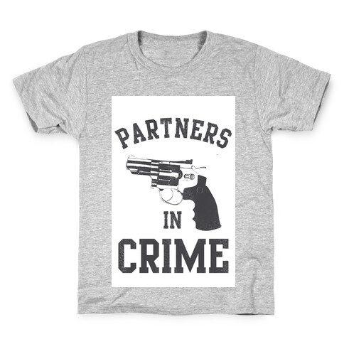 Partners in Crime Vintage (Right) Kids T-Shirt