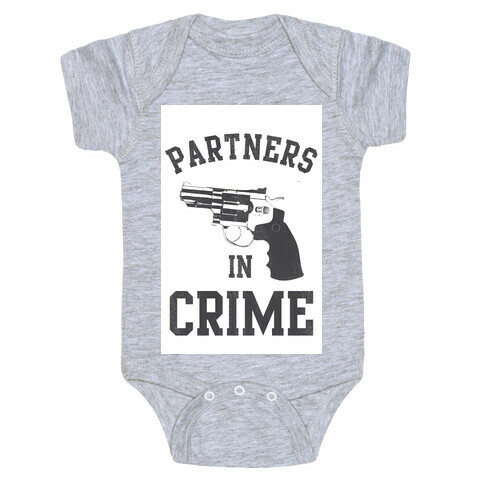 Partners in Crime Vintage (Right) Baby One-Piece