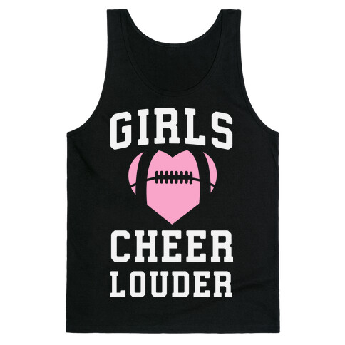 Girls Cheer Louder Tank Top